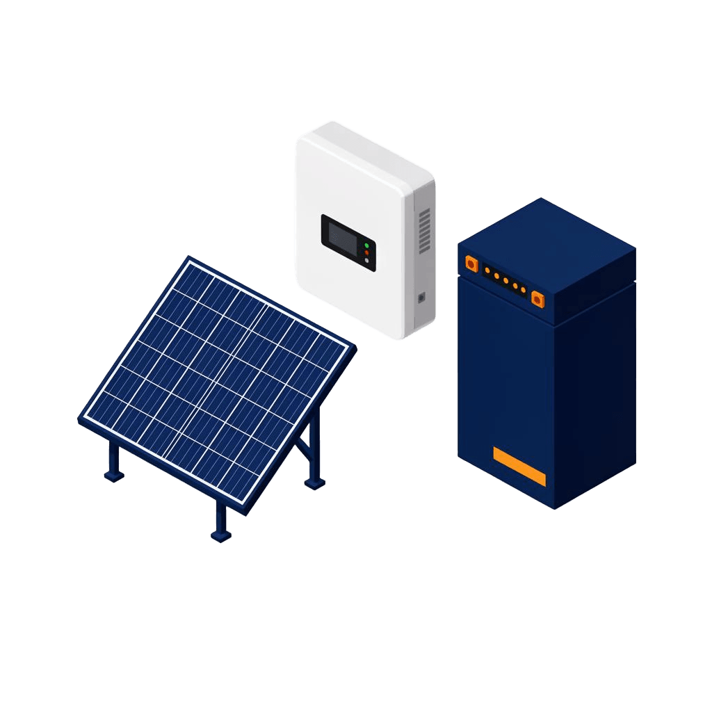 Impianto fotovoltaico 1 pannello con batteria